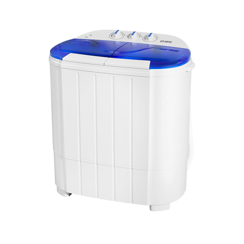 Külön ikerkádos mosógép mosása és szárítása